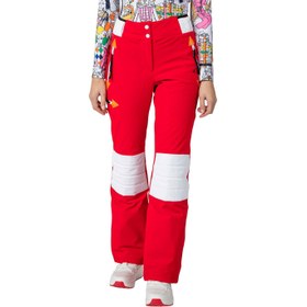 Resim Rossignol Pilot Str Pant Kadın Kırmızı Kayak Pantolonu 