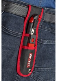 Resim Vıp-tec VT875117KS Kemer Çantalı Metal Maket Bıçağı Takımı Profesyonel 