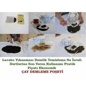 Resim FırsatYeri Pratik Ada Çayı Bitki Çayı Ihlamur Demleme Poşeti 25'li Paket 
