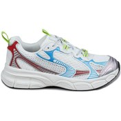 Resim Jump 29819 Beyaz - Mavi - Kırmızı Kadın Sneaker Günlük Spor Ayakkabı 