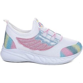 Resim AREGA Beyaz Pembe Melek Kanatlı Kız Çocuk Spor Ayakkabı 