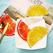 Resim 20 adet limon peçete, yaz meyvesi dilim şeklinde kağıt peçeteler, limon ve narenciye sofra takımı seti, tropikal doğum günü partisi, Halloween ve Noel etkinliği için uygun yaz dekorasyonu 