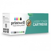 Resim Canon Printwell Crg-707 Mavi Muadil Toner 
