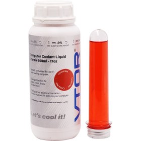 Resim Vtor Bilgisayar Soğutma Sıvısı 500ML Kristal Kırmızı 