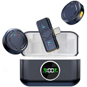 Resim Zr984 Q81 Type C Lightning Mıknatıslı Mikrofon 