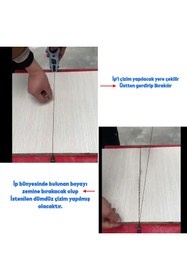 Resim ALTINMAKAS Firstmaster Plastik Hazneli Boyalı Çırpı Çizim İpi İnşaat Marangoz İp 30 Metre Mavi Tebeş 