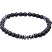 Resim Siyah Onix Erkek Bileklik - E1BLK0410470-D62 