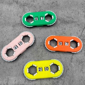 Resim 3D Baskılı Sağlık Sayacı, Rol Yapma ve Kart Oyunları İçin Uygun—Taşınabilir, Dayanıklı PLA Malzeme, 14 Yaş ve Üzeri, Oyun & RPG 