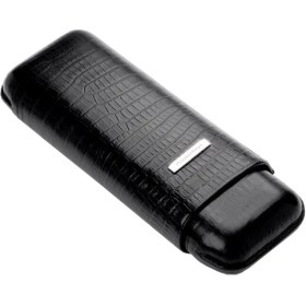 Resim Prometheus Deri Puro Kılıfı Grand Churchill Siyah Croco 2li (64RING) 