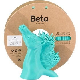 Resim Beta Pla High-speed Filament Aqua Green 