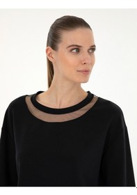 Resim Pierre Cardin Kadın Siyah Sweatshirt 50282634-vr046 Siyah 