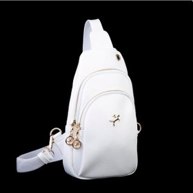 Resim Nas Bag Kadın Crossbody Bag Bel Ve Body Bag Beyaz Victoria 