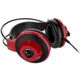 Resim MSI Msı Gg Ds501 Gamıng Headset 40mm Surucu Kablo Kumanda Mıkrofon 2.1m Orgu Kablo 3.5mm Jak Kulakustu K 