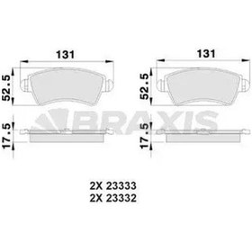 Resim Braxıs Ab0024 On Fren Balatasi 172103 425152 425203 
