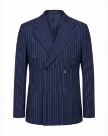 Resim Sorbane Çizgili Parliament Blazer Ceket - S 