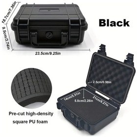 Resim Userfriendly11 Drone Slr Kamera Ekipmanları İçin 24.5x18.5x9.5cm Taşınabilir Şok Emici Koruma Çantası 