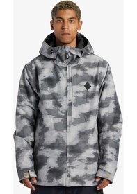 Resim Dc Basis Print Erkek Gri Kayak-snowboard Montu Adytj03064-6661 Gri 