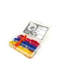 Resim Site Hırdavat Erkek ve Dişi Mermi Başlı Ek Terminal Seti, Hesaplı Paket 90 Parça 