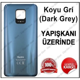 Resim Xiaomi Redmi Note 9S Arka Kapak Pil Batarya Kapağı + B7000 15Ml 