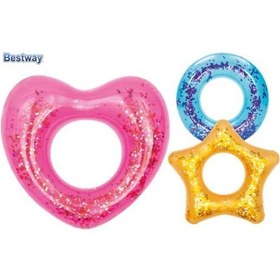 Resim Bestway Simli – Şekilli Simit 91 CM Turuncu 