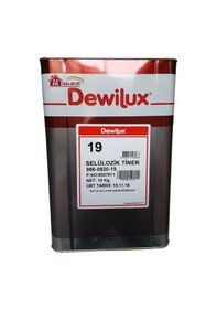 Resim Dewilüx Selülozik Tiner 10 Kg (12 Litre)(CLZ) 