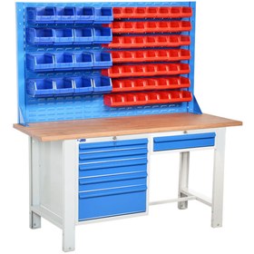 Resim starçelik Atölye Çalışma Tezgahı (1600x720x830-930/1844 mm) 