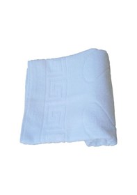 Resim 2 Li Ayak Izli Banyo Paspas 100 Pamuklu Ayak Havlusu 50X70 Cm Çok Renkli 