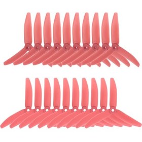 Resim Symbee Fpv Yarış Drone İçin 10 Çift Geprc 5040 3 Kanatlı Yüksek İtme Pervanesi Qav210/250 