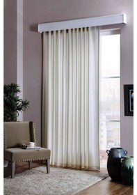 Resim Standart Güneşlik Perde 270X190 Ekru Renk-270x190 Ekru 