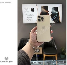 Resim Apple iPhone 14 Pro Max İkinci El TR | 256 GB | Altın 