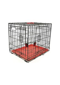 Resim M-pets Voyager 2 Kapılı Köpek Kafesi Xxlarge Kırmızı 122x76x84 Cm 244-52027.05 
