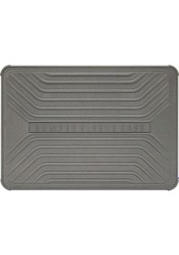 Resim Laptop Çantası Bilgisayar Çantası 13 İnç Apple Uyumlu MacBook Air Pro Çanta Kılıf Type-c Girişli 2016 Sonrası Wiwu Gri 