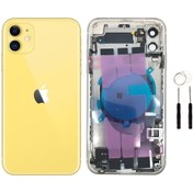 Resim instatech Apple Iphone 11 Dolu Kasa + Montaj Seti Hediye - Sarı 