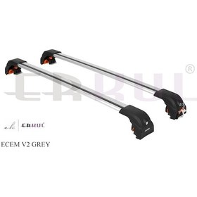 Resim Erkul Ecem V2 Gri Ara Atkı/tavan Barı 150 Cm Flush Tip Çıtalar İçin 