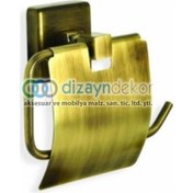 Resim Wc Kağıtlık Antik Bronz-2995 
