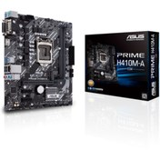 Resim ASUS Prıme H410m-a/csm Ddr4 2933mhz 1xvga 1xhdmı 1xdvı 1xm.2 Matx 1200p (10.nesil Işlemci Uyumlu) 