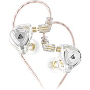 Resim Ximistore9 Zx3 3.5mm Kablolu Dinleyici, Alüminyum Allüvyum, Kulak Asmali Spor Tipi, 10mm Hareketli Bobin, Mikrofonlu, Şeffaf Renk Model: Zx3 