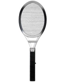 Resim Sinek Kovucu Elektrikli Sinek Kovucu Geleneksel Piller Şarj Edilemez Sinek Öldürücü Ev İç Mekan Dış Mekan Kamp Aksesuarları 1 Katmanlı Ağ Sivrisinek Ra Gümüş Degrade 