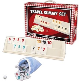 Resim Star Travel Rummy Plastik Okey Takımı 