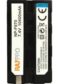 Resim Sony Kameralar Ve Led Işıklar Için Np F970 Batarya Pil 