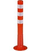 Resim Günbay Ticaret Trafik Delinatör 75 Cm Plastik Kırmızı Otopark / Yol Duba Koni 75 Cm (505*355*805) 