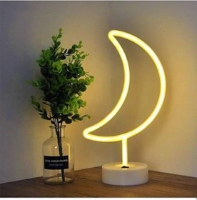 Resim Periboia Ay Neon Led Lamba 