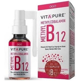Resim Vitapure Methylcobalamin B12 Sprey 20 Ml 