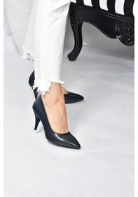 Resim Fox Shoes Lacivert Kadın Topuklu Ayakkabı A922151109 