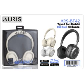 Resim Nisa Bluetooth Kulaklık | Auris BT42 Kulak Üstü 