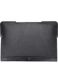 Resim 13.3 - 16.2 Apple Uyumlu MacBook /laptops Chester Model Deri Kılıf - 16" / Siyah 