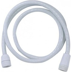 Resim Aklan Banyo Plastik Ihlas Duş Hortumu Beyaz 1/2-1,42 Cm Uzunluk 
