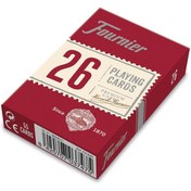 Resim Yıldızan Bridge Oyun Kartları Nº 26, Endeks, Kırmızı / Mavi 1166718 