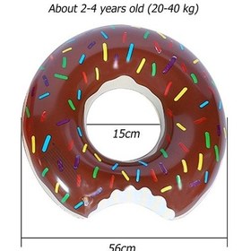 Resim Shenzhen Xin Xin Şişme Donut Şeklinde Deniz Simidi - Kahverengi 3871 