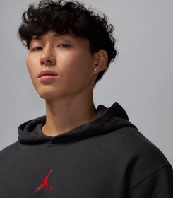 Resim Jordan Brooklyn Fleece Pullover Hoodie - Siyah / 
